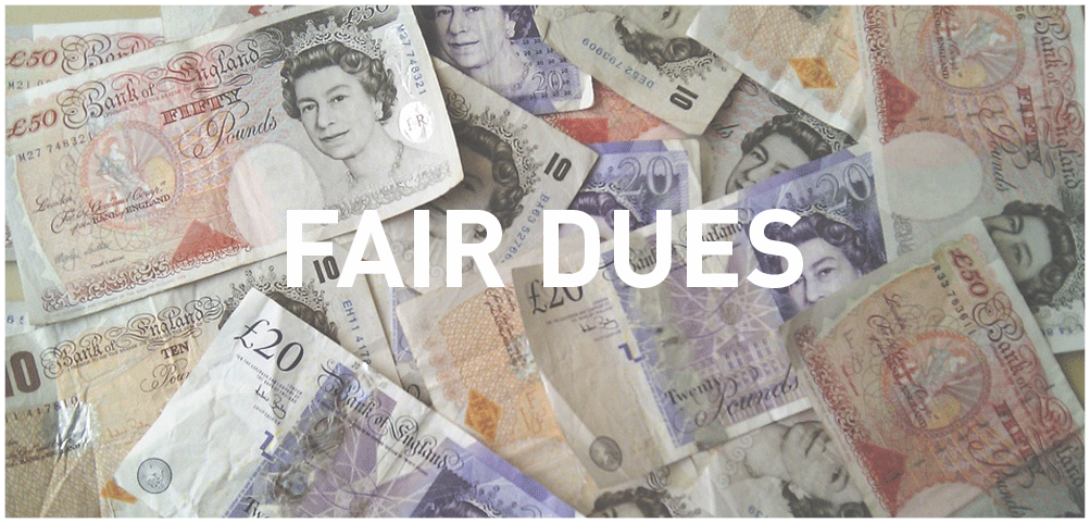 Article cover image: Fair Dues?