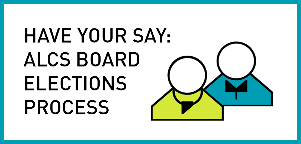 Article cover image: ALCS Board election process: Have your say