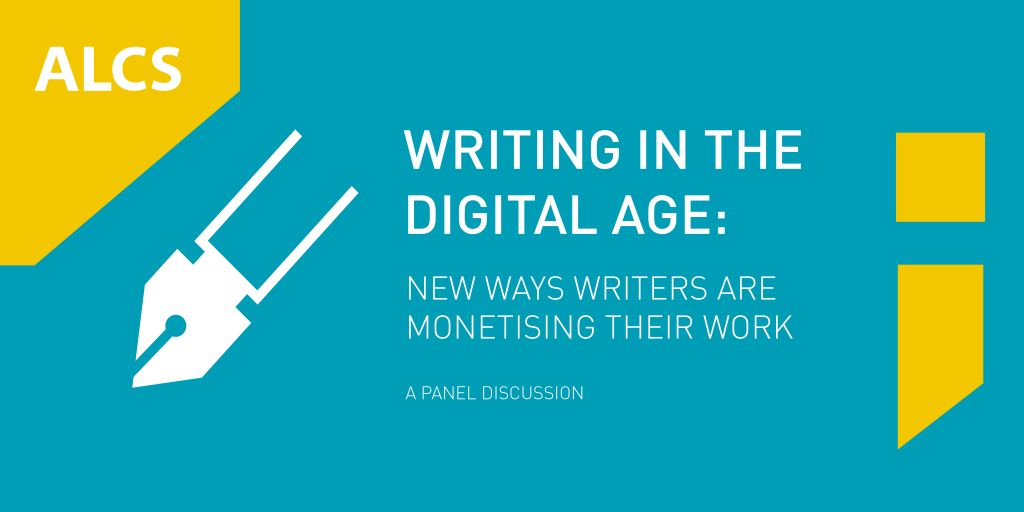 Article cover image: New ways writers are monetising their work – a panel discussion for members on 23 November