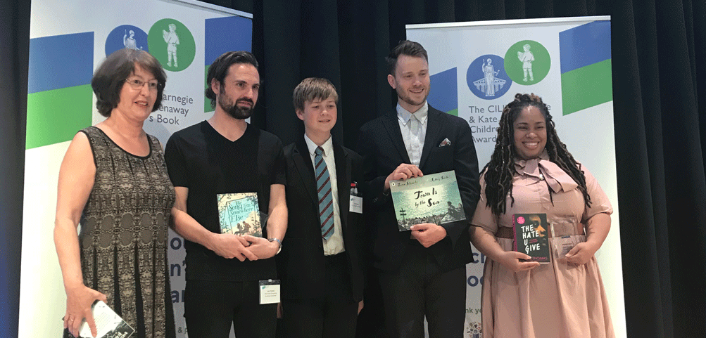 Article cover image: CILIP Carnegie and Kate Greenaway Medals 2018 awards