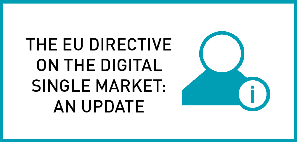 Article cover image: ALCS AND THE EU DIRECTIVE ON THE DIGITAL SINGLE MARKET: AN UPDATE