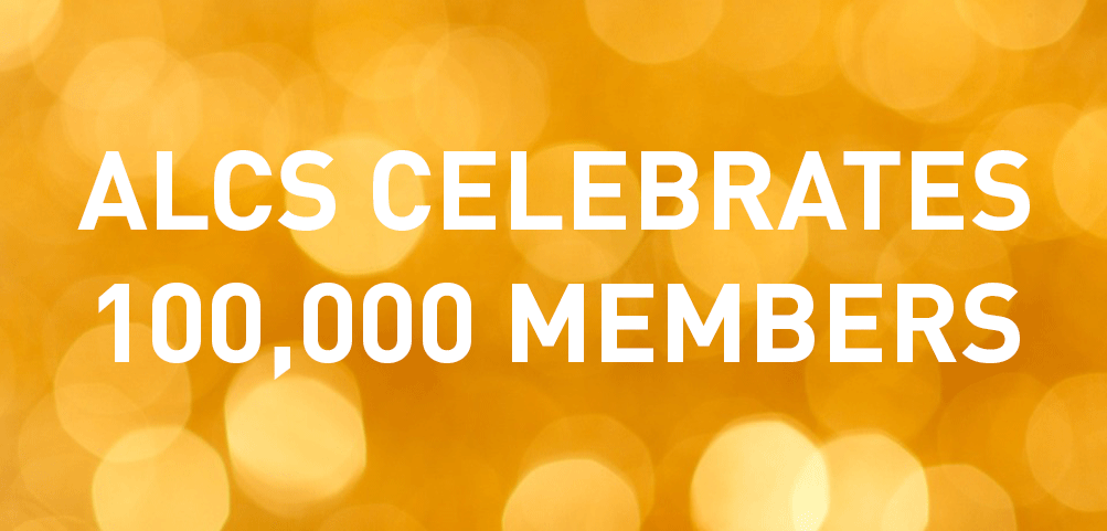 Article cover image: ALCS reaches 100,000 Member milestone