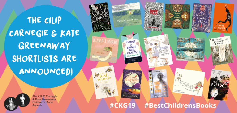 Article cover image: Women writers & illustrators to the fore on 2019 CILIP Carnegie and Kate Greenaway shortlists