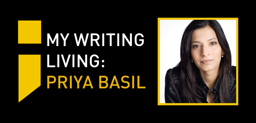 Article cover image: My Writing Living: Priya Basil