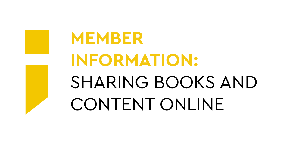 Article cover image: Guidance on sharing books and other content online during the current lockdown