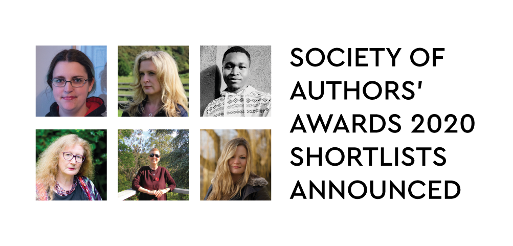 Article cover image: Society of Authors’ Awards 2020 shortlists announced
