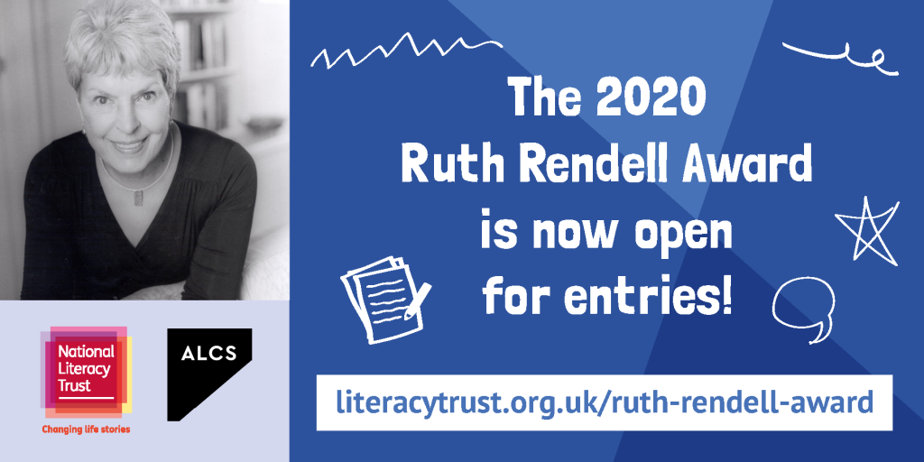 Article cover image: Nominations for the 2020 Ruth Rendell Award open on National Writing Day