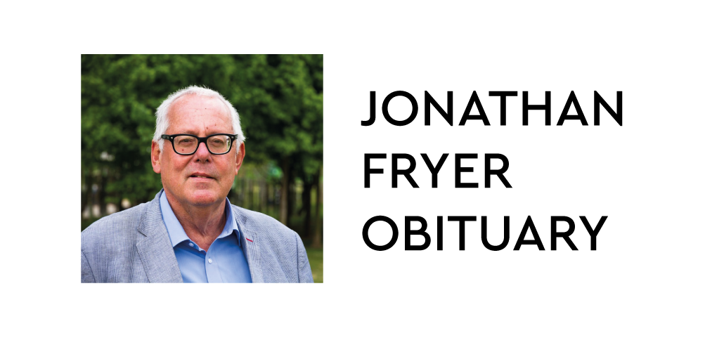 Article cover image: Jonathan Fryer obituary