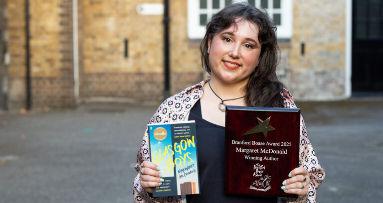 Article cover image: Interview with Margaret McDonald, Carnegie and Branford Boase winner