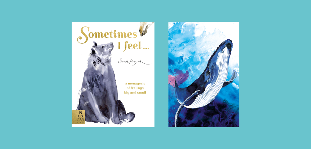 Article cover image: Writer & illustrator Sarah Maycock talks career highs and lows, mental health and whales