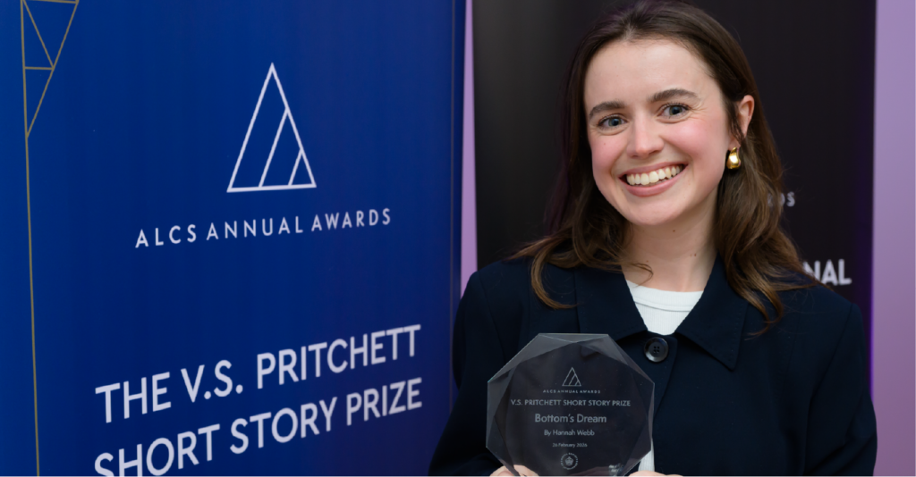 Article cover image: Interview with V.S. Pritchett winner, Hannah Webb