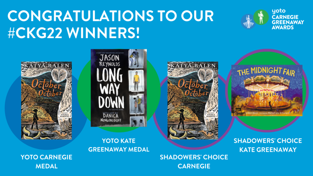 Article cover image: Story about off-grid living wins Yoto Carnegie Medal while graphic novel is first to win Kate Greenaway in 50 years