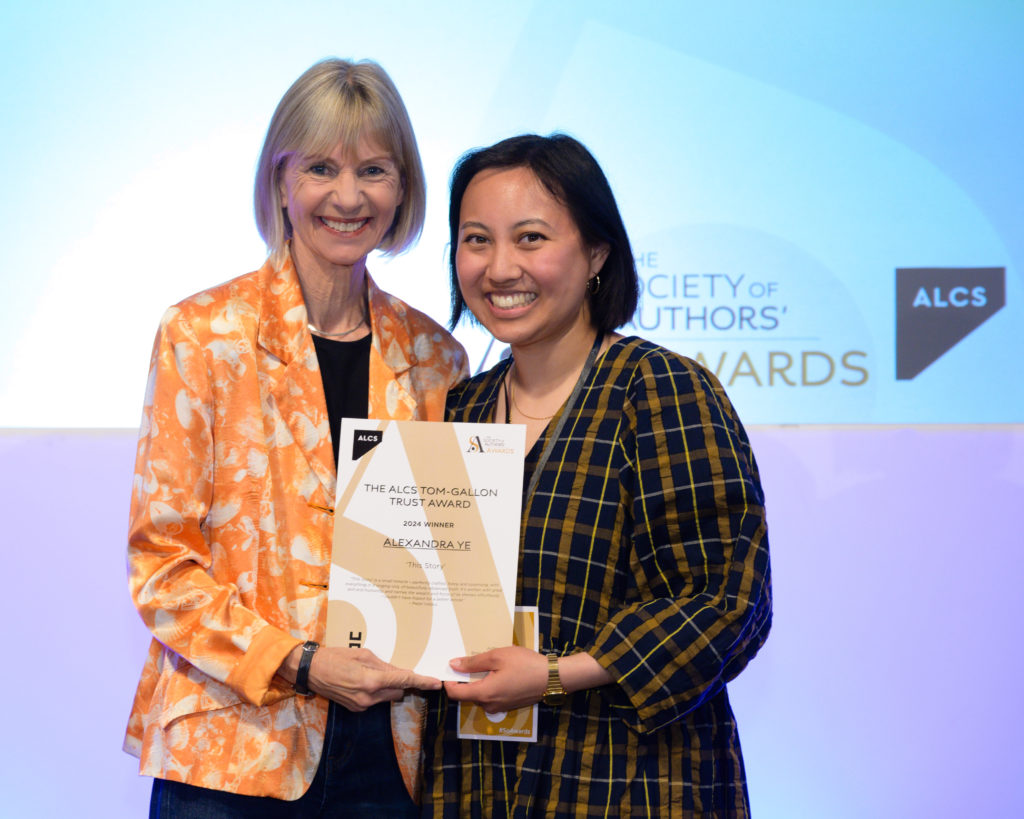 Article cover image: SoA Awards 2024: Alexandra Ye wins ALCS Tom-Gallon Trust Award