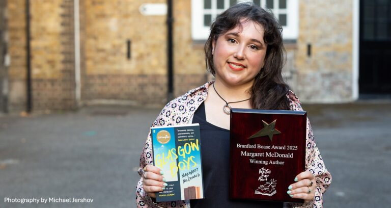 Article cover image: Interview with Margaret McDonald, Carnegie and Branford Boase winner