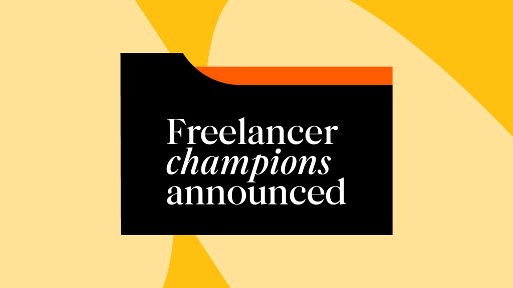 Article cover image: Our response to the Freelance Champion appointments
